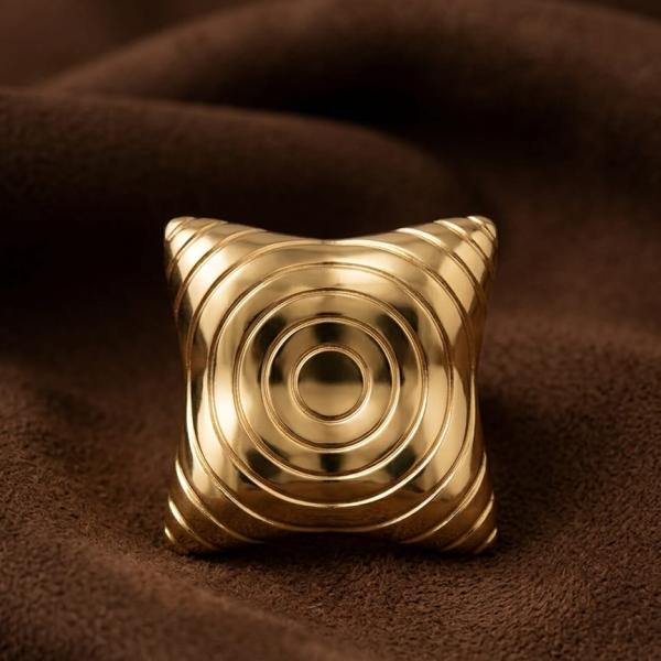 Geometric Dome Ring